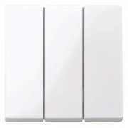 Клавиша 3-ая для выключателей System M Merten активный белый