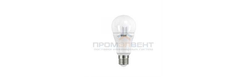 Лампа Gauss LED Elementary A60 7W E27 4100K 1/10/100 акция