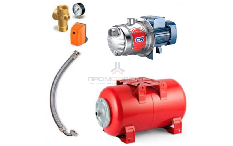 Насосная станция Pedrollo HYDROFRESH 3CRm 80-24 CL - 0,45 кВт (Qmax 80 л/мин, 1x230В, с/х)