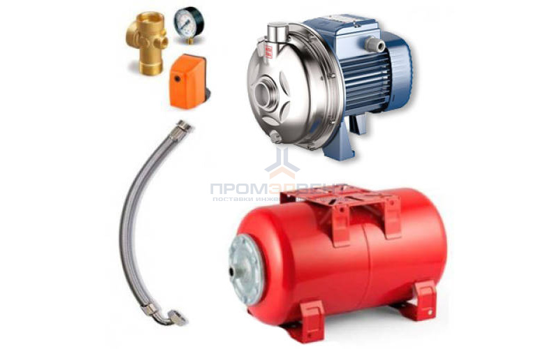 Насосная станция Pedrollo HYDROFRESH CP-ST4 132-24 CL - 0,55 кВт (Qmax 120 л/мин, 1x230В, с/х)