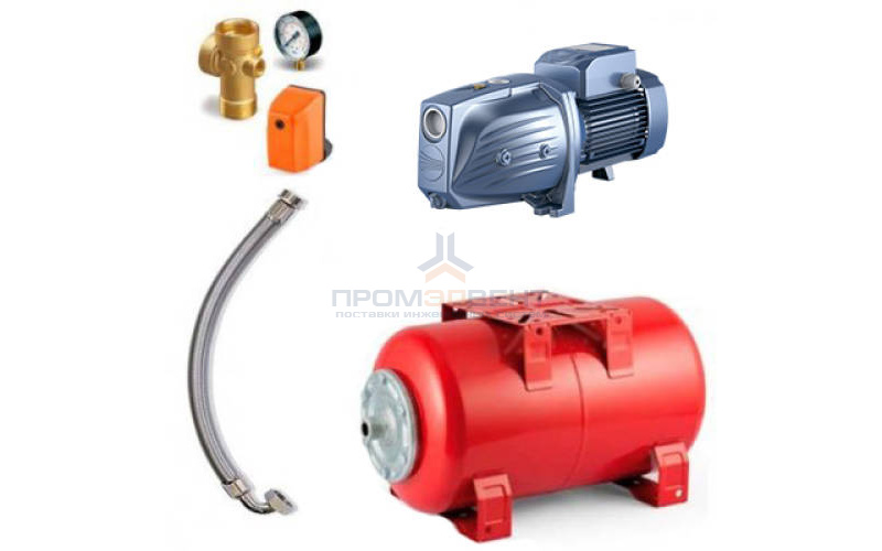 Насосная станция Pedrollo HYDROFRESH JSWm 3BM -N-24CL - 1,50кВт (Qmax 120 л/мин, 1x230В, с/х)