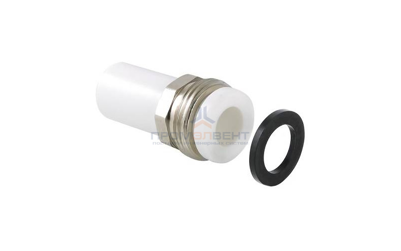 Штуцер с наружной резьбой под накидную гайку VALTEC VTp.721 - 25 x 1