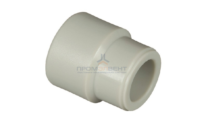 Муфта FV-Plast - 40 x 32 (под пайку внутренняя/наружная для полипропиленовых труб, цвет серый)