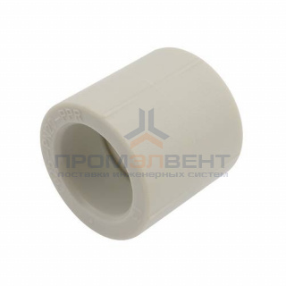 Муфта FV-Plast - 90 (для полипропиленовых труб под пайку, цвет серый)