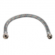 Подводка для воды гибкая STOUT (Гайка/Штуцер) - 3/8" (длина 400 мм)