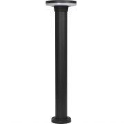 14-19 Cветильник светодиодный декоративный садовый, 220 В, 7 Вт, IP54, 700 Лм, 5000 K, D10*60, круглое основание, цвет - черный