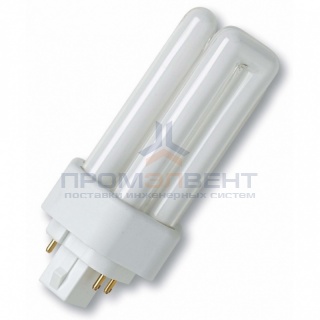 Лампа Osram Dulux T/E Plus 13W/41-827 GX24q-1 теплая