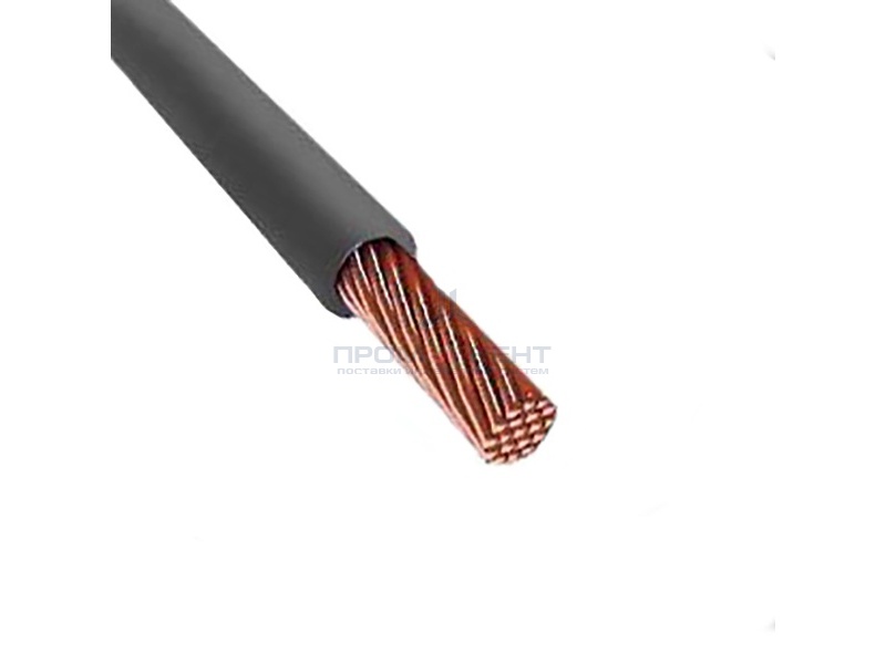 Провод установочный ПВ-3 (ПуГВ) 25,0 черный ГОСТ 31947