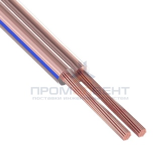 Кабель акустический 2х2,0 PROconnect BLUELINE прозрачный