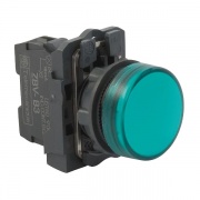 Кнопка Schneider Electric XB5AW33B5 c возвратом, с подсветкой 24В 22мм зеленая