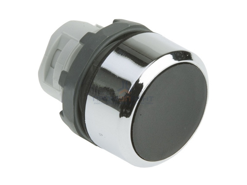 Кнопка ABB MP1-20B черная (только корпус) без подсветки без фиксации